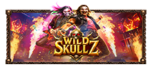 <p>Te espera una actuación electrizante en Wild Skullz, donde los comodines expansivos sacuden los carretes y los multiplicadores de hasta 512x potencian las ganancias.</p>
<p>Si un comodín expandido aparece en una ganancia, su multiplicador se aplica a todas las ganancias de la combinación. Obtener tres símbolos scatter con temática de calaveras activa el juego de bonificación, donde un comodín de estrella de rock expandido llena el carrete cinco y se mueve por la cuadrícula con cada giro. El comodín regresa al quinto carrete y comienza de nuevo si aparece un símbolo de dispersión, pero la ronda termina si llega al carrete uno sin símbolos de dispersión presentes.</p>
<p>Los comodines expandidos ganadores durante la función reciben un multiplicador de 2x, que se duplica con cada ganancia hasta un máximo de 512x.</p>